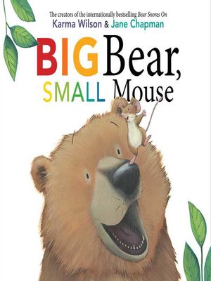 cover image of Big Bear, Small Mouse: With Audio Recording